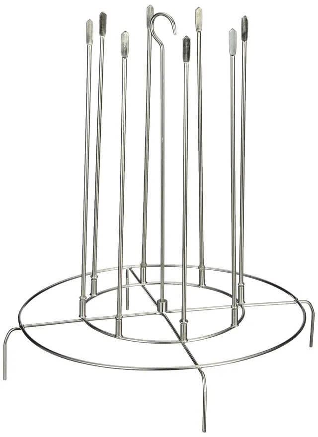 char-broil-porta-spiedi-big-easy-140-695-in-acciaio-inox-accessorio-spiedini-per image 1