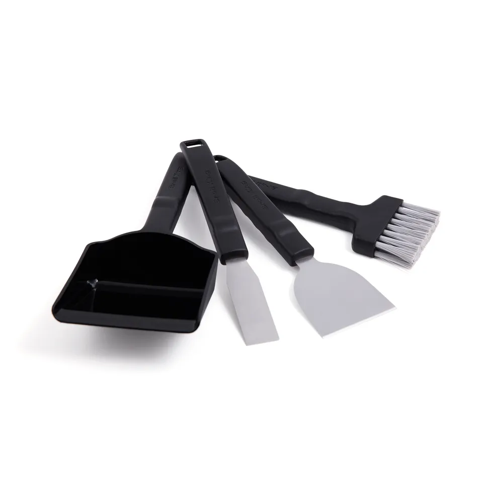 broil-king-pellet-grill-cleaning-kit-kit-pulizia-con-paletta-spazzola-e-2-raschi image 1