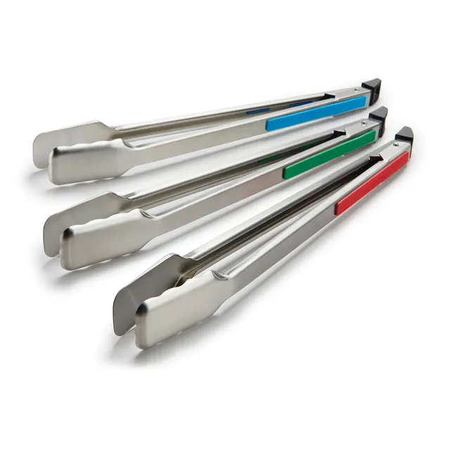 broil-king-3-pack-grilling-tongs-set-3-pinze-barbecue-colorate-16-pollici image 1