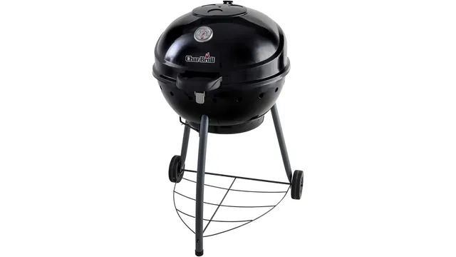 char-broil-140-756-barbecue-a-carbone-kettle-56-cm-con-coperchio-incernierato-e- image 1