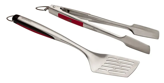 char-broil-140-543-set-utensili-barbecue-2-pezzi-in-acciaio-inox-con-impugnatura image 1