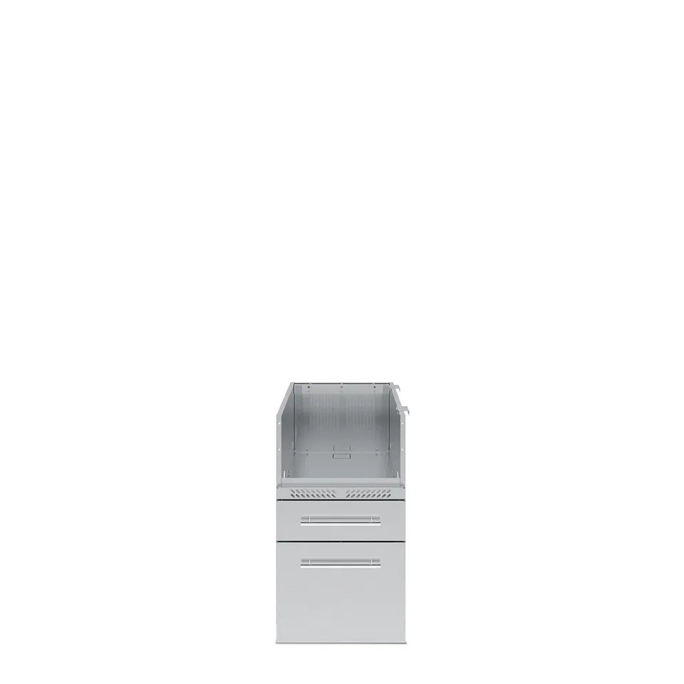 broil-king-s-200-range-burner-cabinet-modulo-base-con-due-cassetti-in-acciaio-in image 1