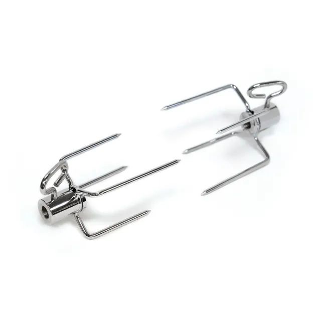 broil-king-rotisserie-forks-forchette-per-girarosto-nichel-cromo-3-8-pollici image 1