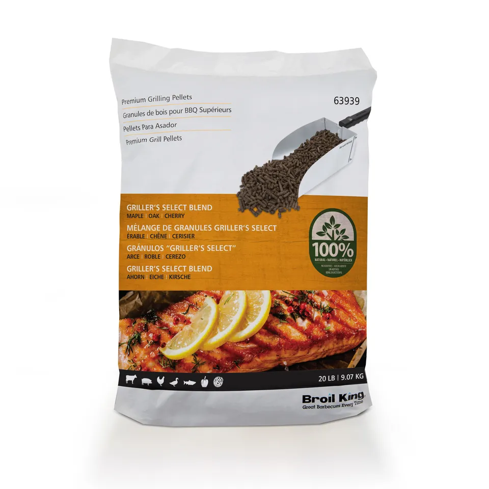 broil-king-griller-s-select-blend-wood-pellets-pellet-per-barbecue-miscela-acero image 1