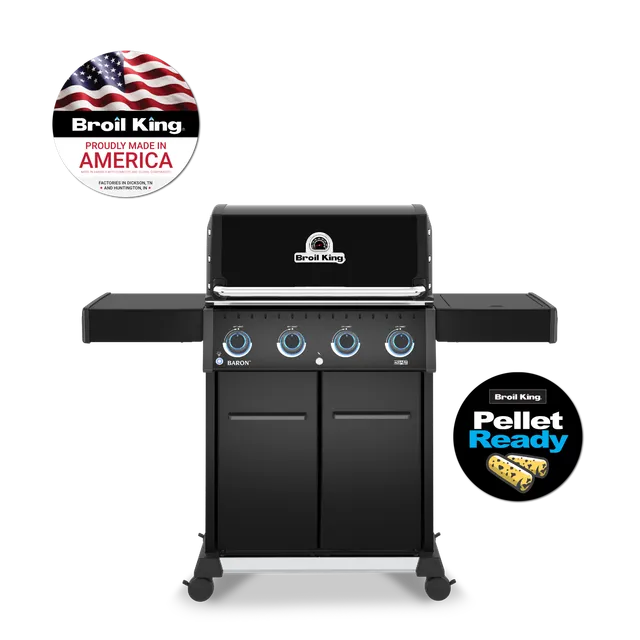 broil-king-baron-420-pro-shadow-barbecue-a-gas-4-bruciatori-dual-tube-da-40-000- image 1