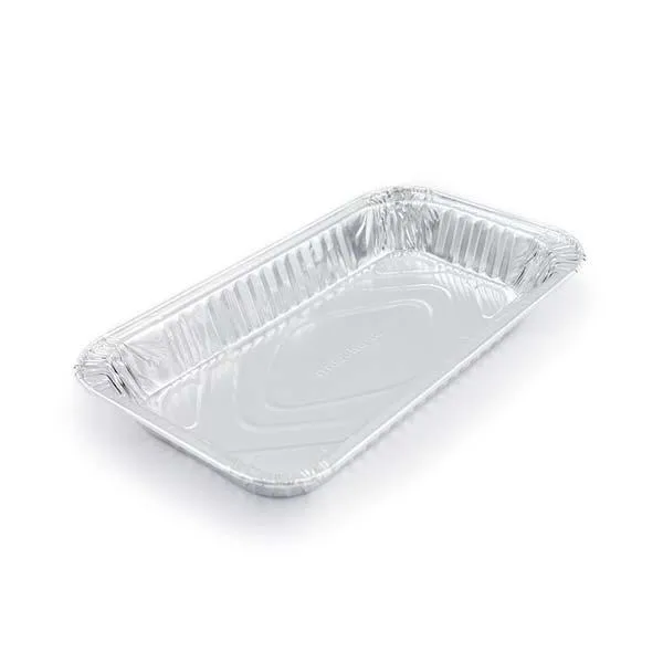 broil-king-narrow-drip-pan-set-3-vassoi-raccogligocce-in-alluminio-15-x-35-cm image 1
