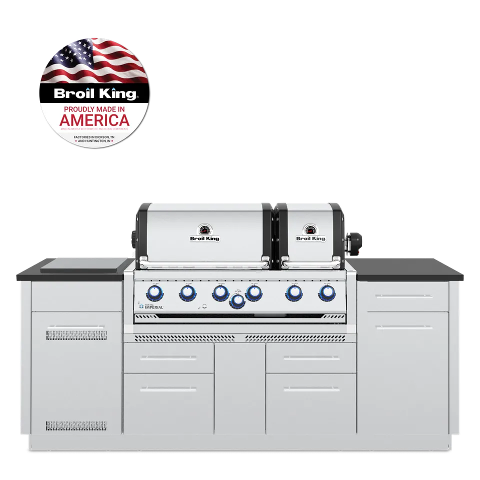 broil-king-imperial-s-690i-island-grill-barbecue-a-gas-con-6-bruciatori-e-750-sq image 1