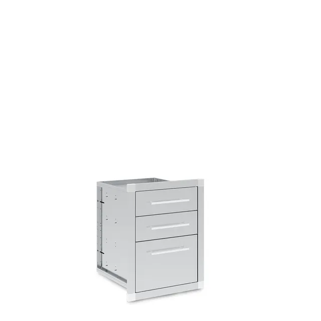 broil-king-modulo-a-3-cassetti-enclosed-acciaio-inox-304-per-cucine-da-esterno image 1