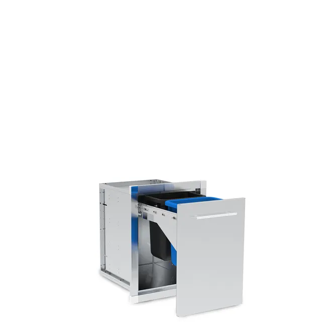 broil-king-enclosed-waste-organizer-assembly-modulo-pull-out-per-rifiuti-in-acci image 1