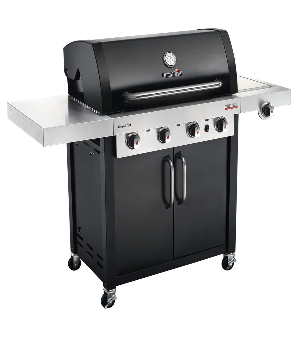 char-broil-professional-serie-4400-b-barbecue-a-gas-4-fuochi-tru-infrared-con-fu image 1