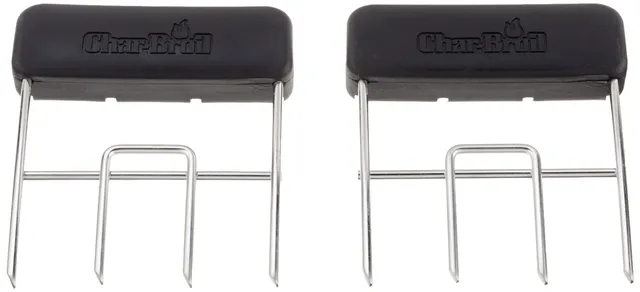 char-broil-140-002-forchettoni-da-carne-in-acciaio-inox-con-manici-antiscivolo image 1