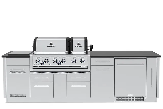 broil-king-imperial-s-690if-barbecue-a-gas-built-in-con-doppio-forno-indipendent image 1
