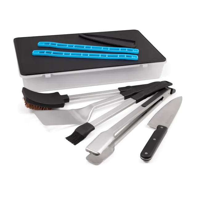 broil-king-porta-chef-series-tool-set-set-utensili-barbecue-portatile-con-conten image 1