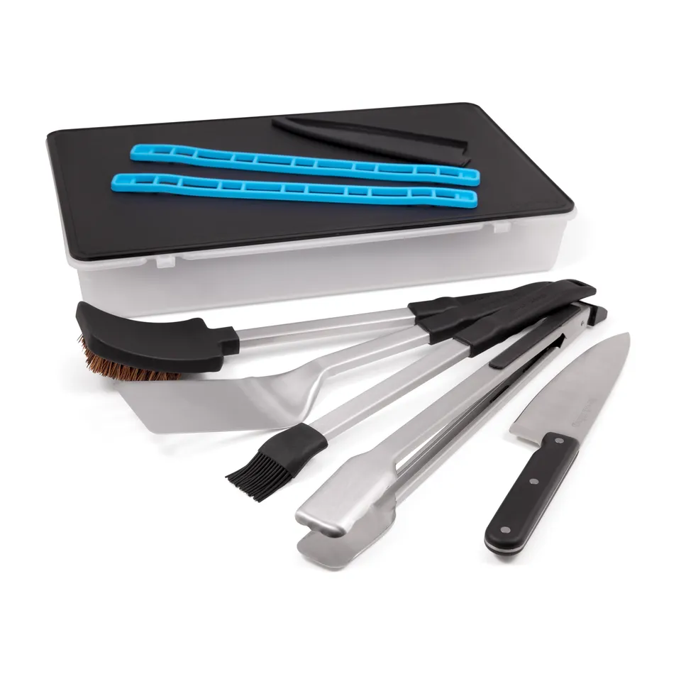 broil-king-porta-chef-series-tool-set-set-utensili-barbecue-portatile-con-conten image 1