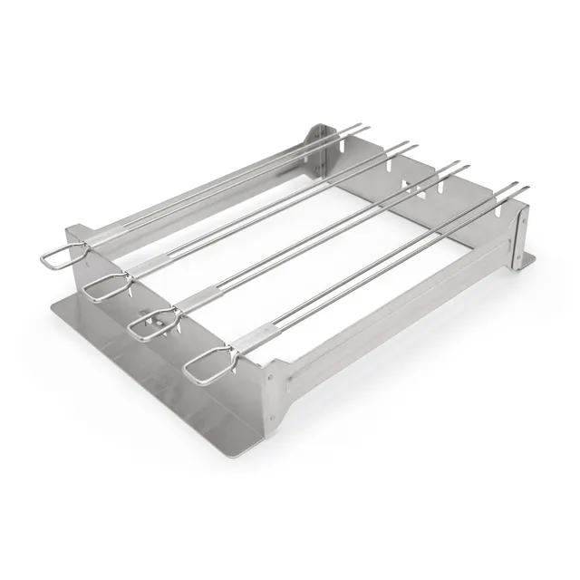 broil-king-narrow-kebab-rack-porta-spiedini-compatto-in-acciaio-inox-con-4-spied image 1