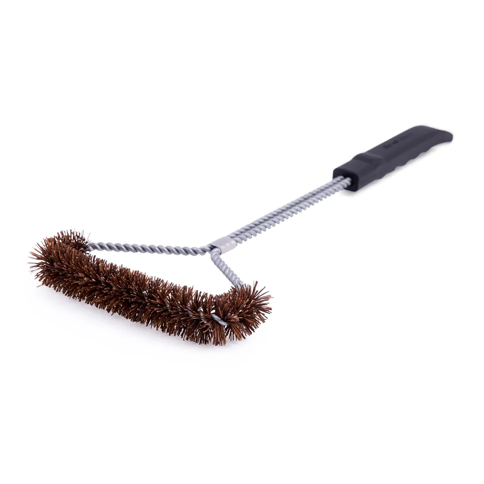 broil-king-tri-head-palmyra-spazzola-grill-con-setole-naturali-in-fibra-di-palmy image 1