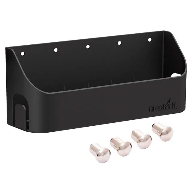 char-broil-140-026-kit-combo-geartrax-porta-utensili-e-porta-condimenti-in-accia image 1