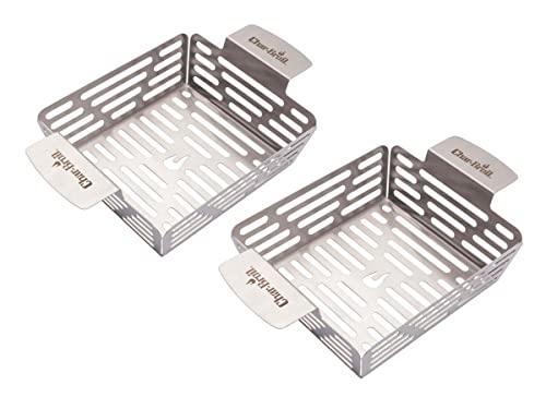 char-broil-140016-cestelli-sistema-accessorio-grill-2-pezzi-in-acciaio-inossidab image 4