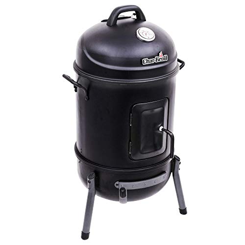 char-broil-140871-bullet-smoker-affumicatore-verticale-a-carbonella-nero-griglia image 8