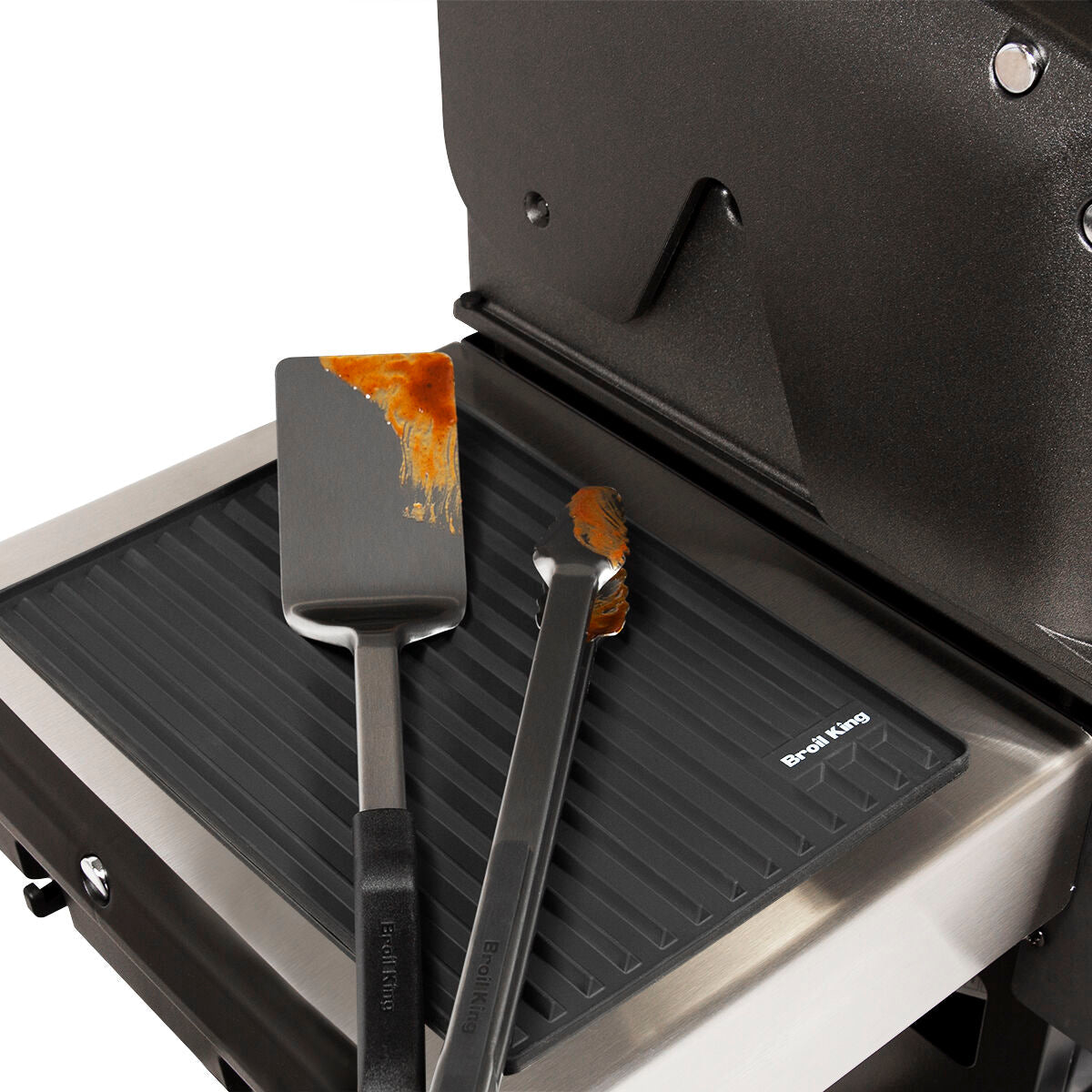 broil-king-crown-magnetic-silicone-side-shelf-grill-mat-tappetino-magnetico-in-s image 2