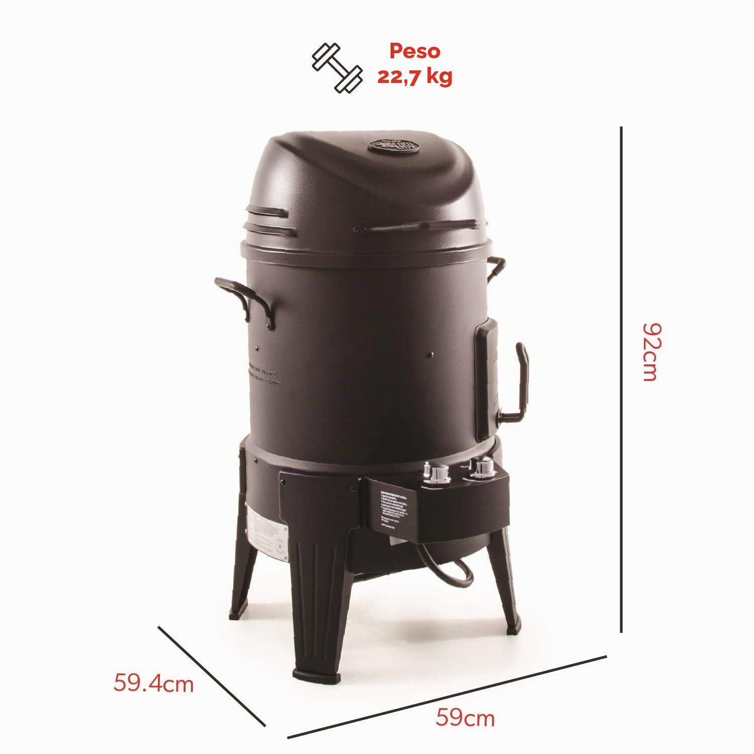 char-broil-big-easy-smoker-roaster-e-grill-tru-infrared-a-gas-nero image 5