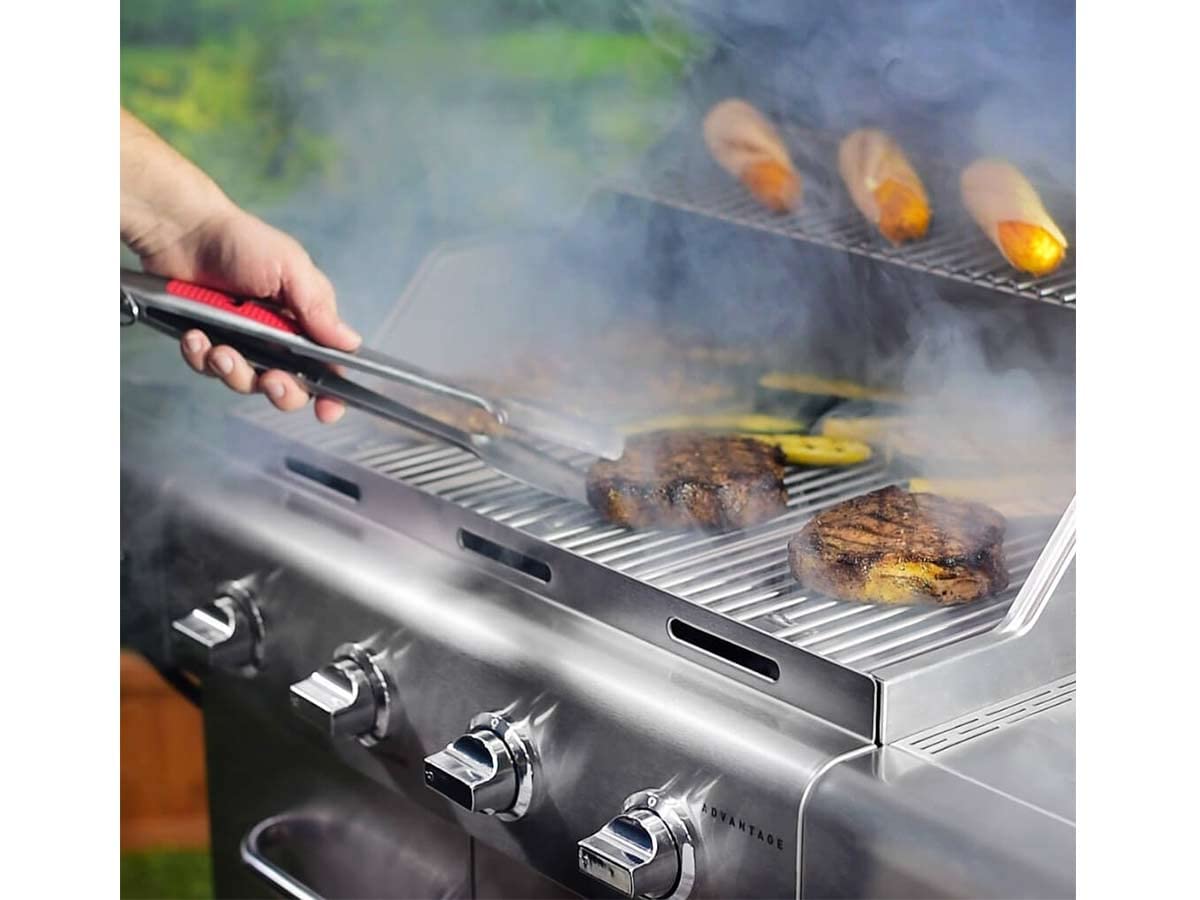char-broil-140-584-pinze-premium-per-grigliare-in-acciaio-inox-con-blocco-e-ganc image 2
