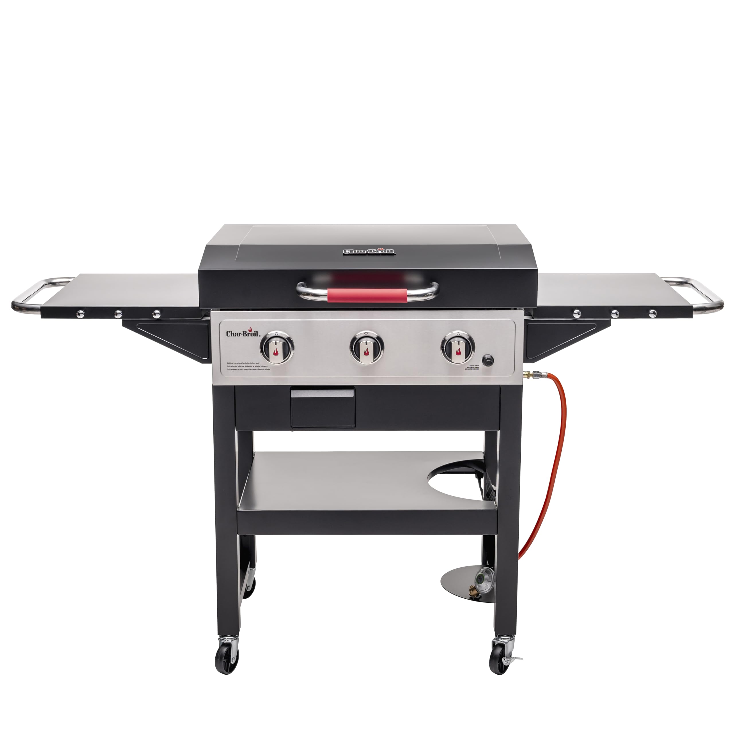 char-broil-griddle-3400-barbecue-a-gas-con-piastra-in-ghisa-48-x-68-cm-vassoio-g image 1