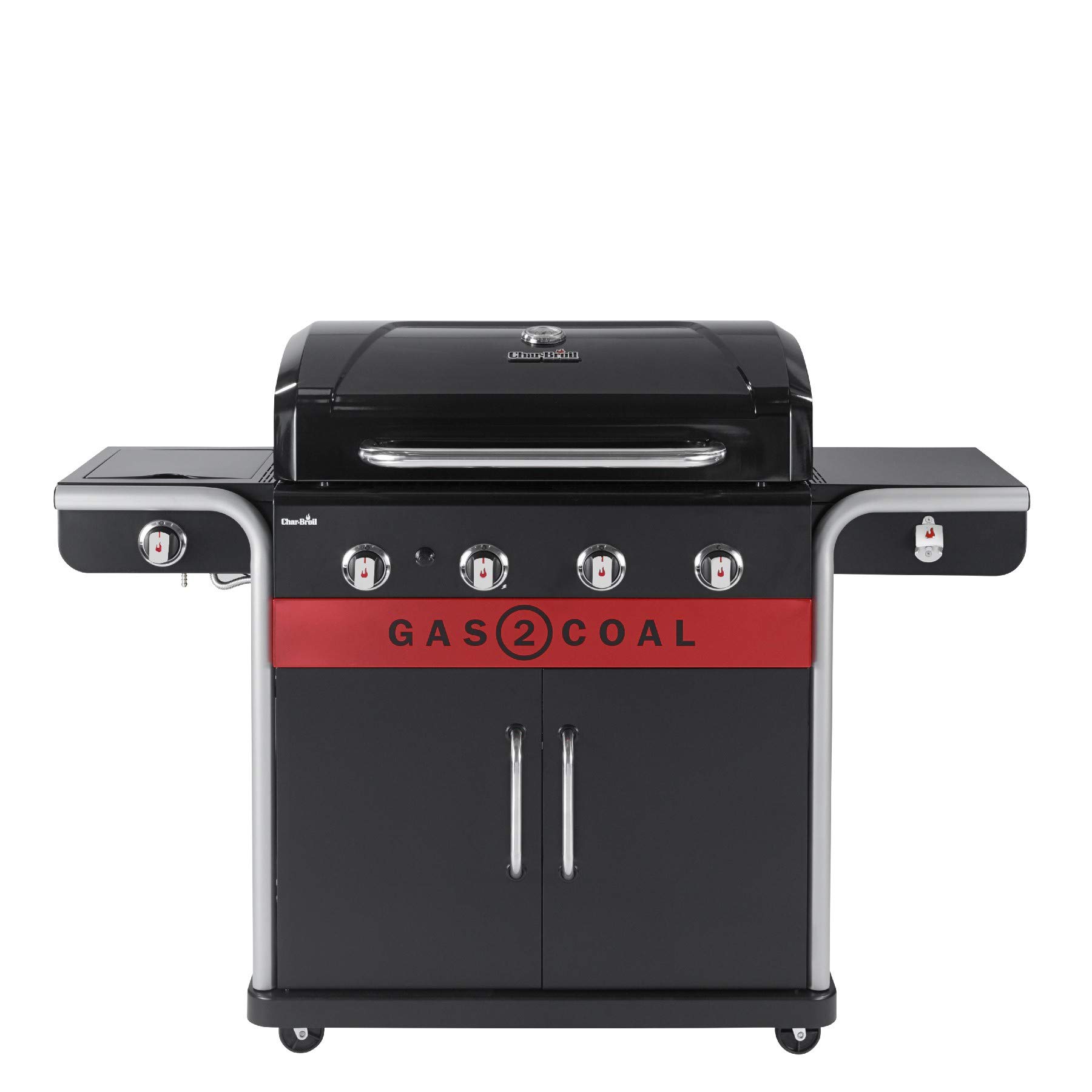 char-broil-gas2coal-440-barbecue-a-gas-ibrido-2-in-1-con-vassoio-a-carbone-breve image 1