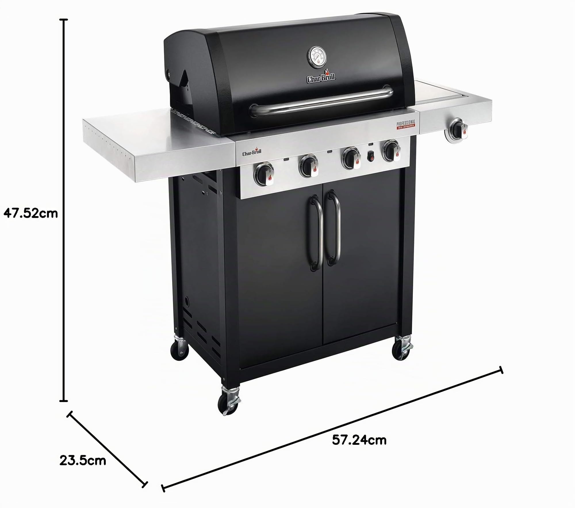 char-broil-professional-serie-4400-b-barbecue-a-gas-4-fuochi-tru-infrared-con-fu image 3