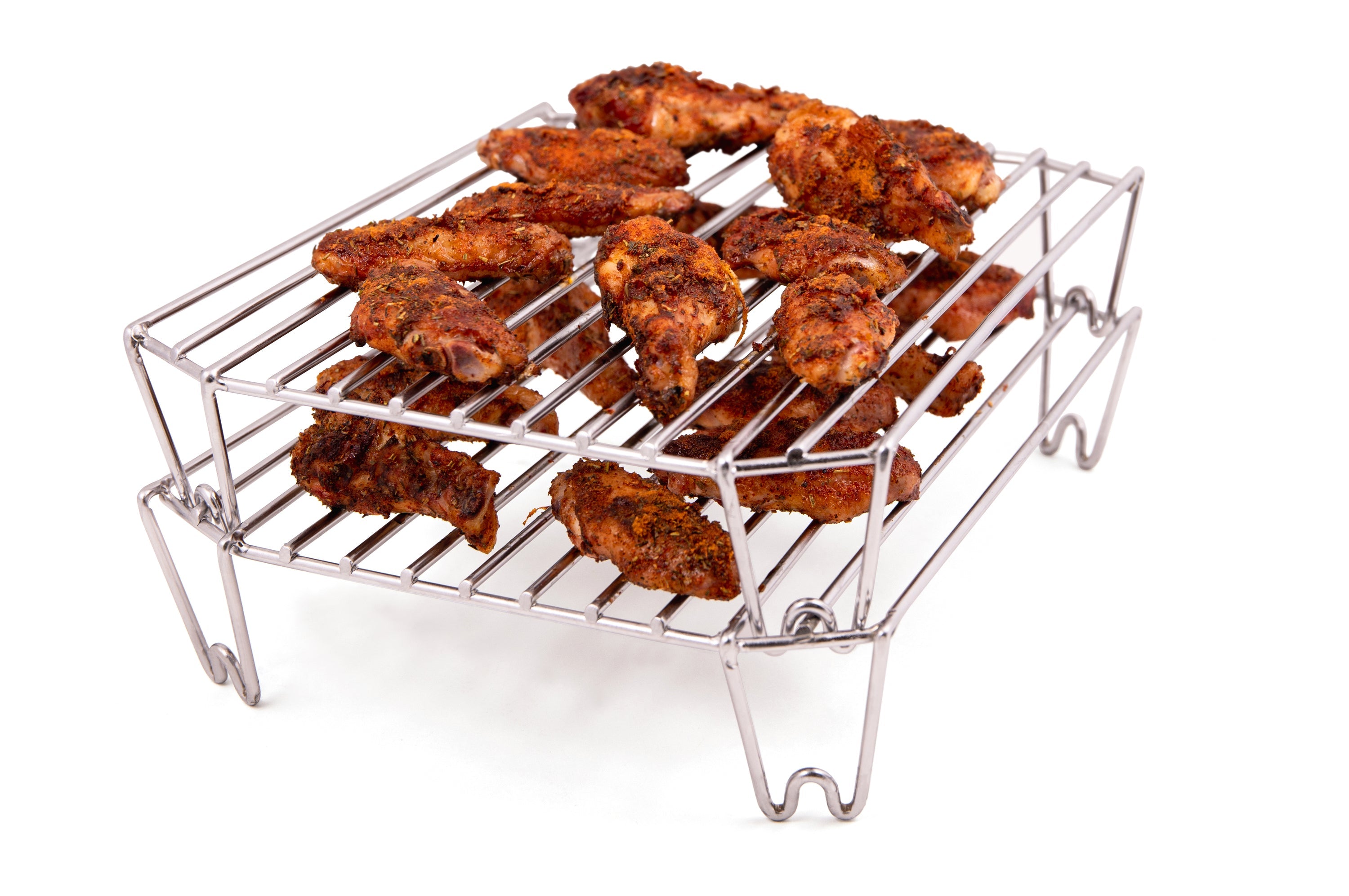 broil-king-stack-a-rack-doppio-ripiano-multiplo-in-acciaio-per-arrostire-e-affum image 2