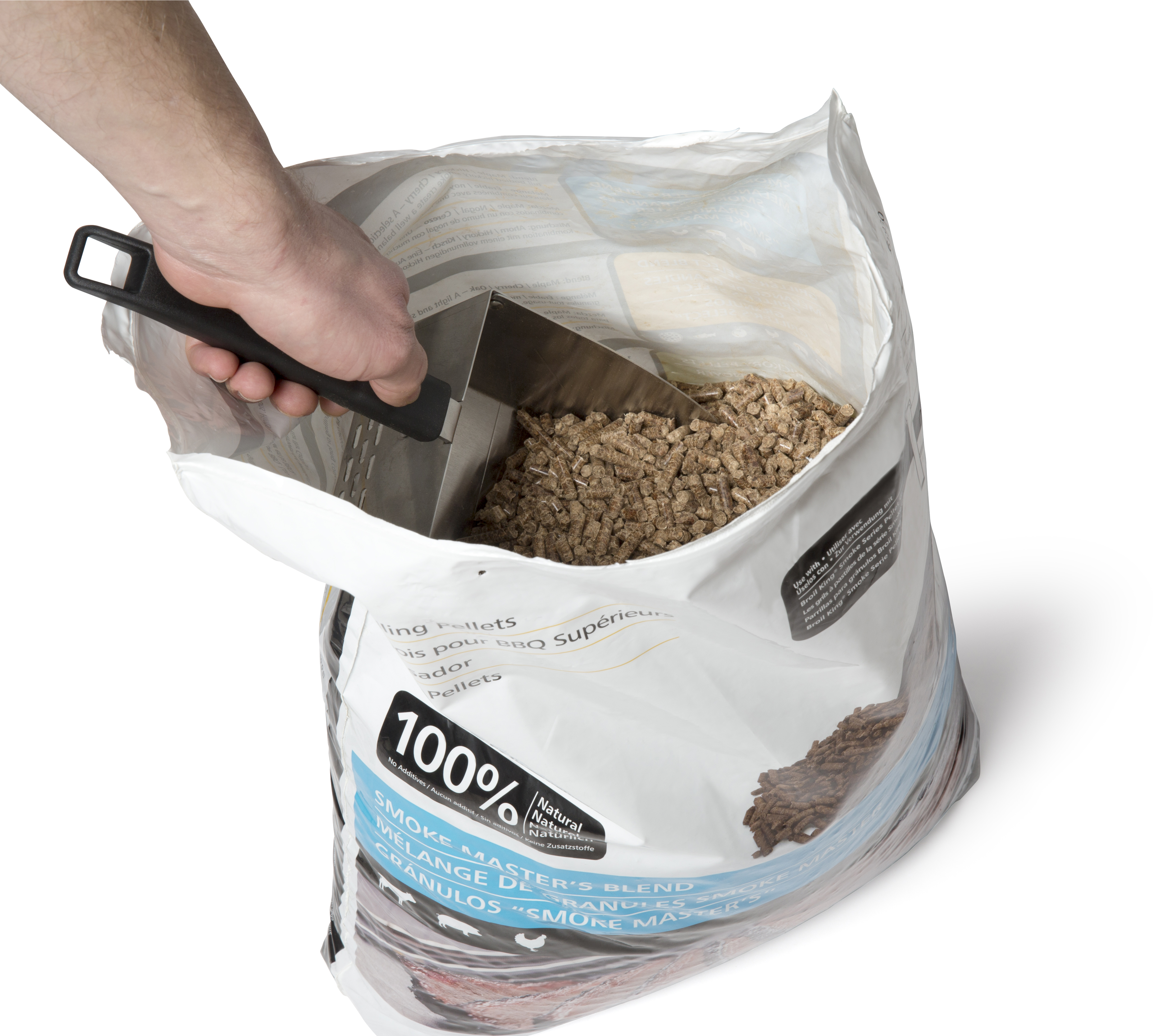 broil-king-pellet-charcoal-scoop-mestolo-dosatore-per-pellet-e-carbonella-con-se image 4