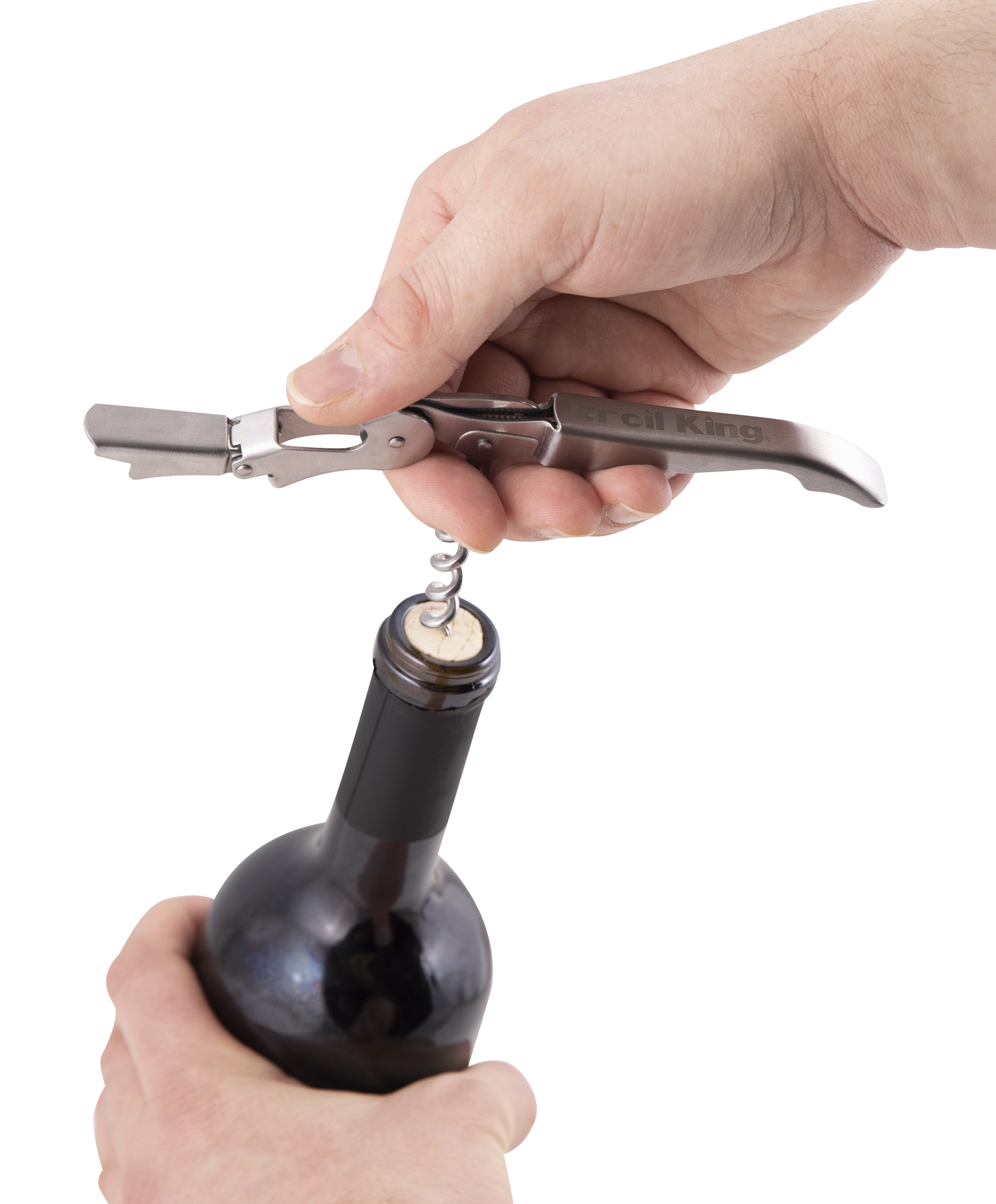 broil-king-wine-bottle-opener-cavatappi-multifunzione-in-acciaio-inox-per-intrat image 4