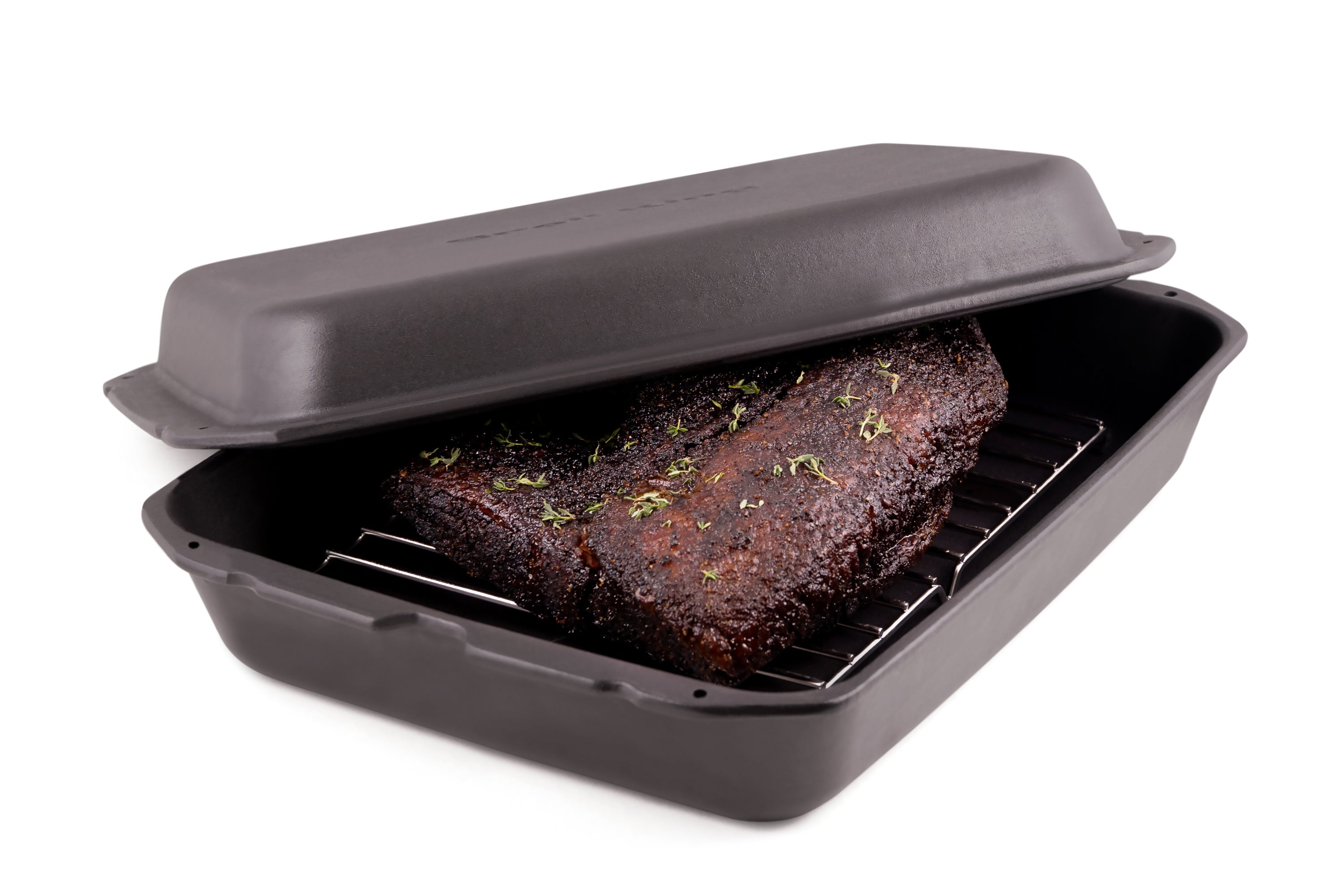 broil-king-69610-cast-iron-multi-roaster-arrostiera-in-ghisa-smaltata-32x40-cm-c image 2