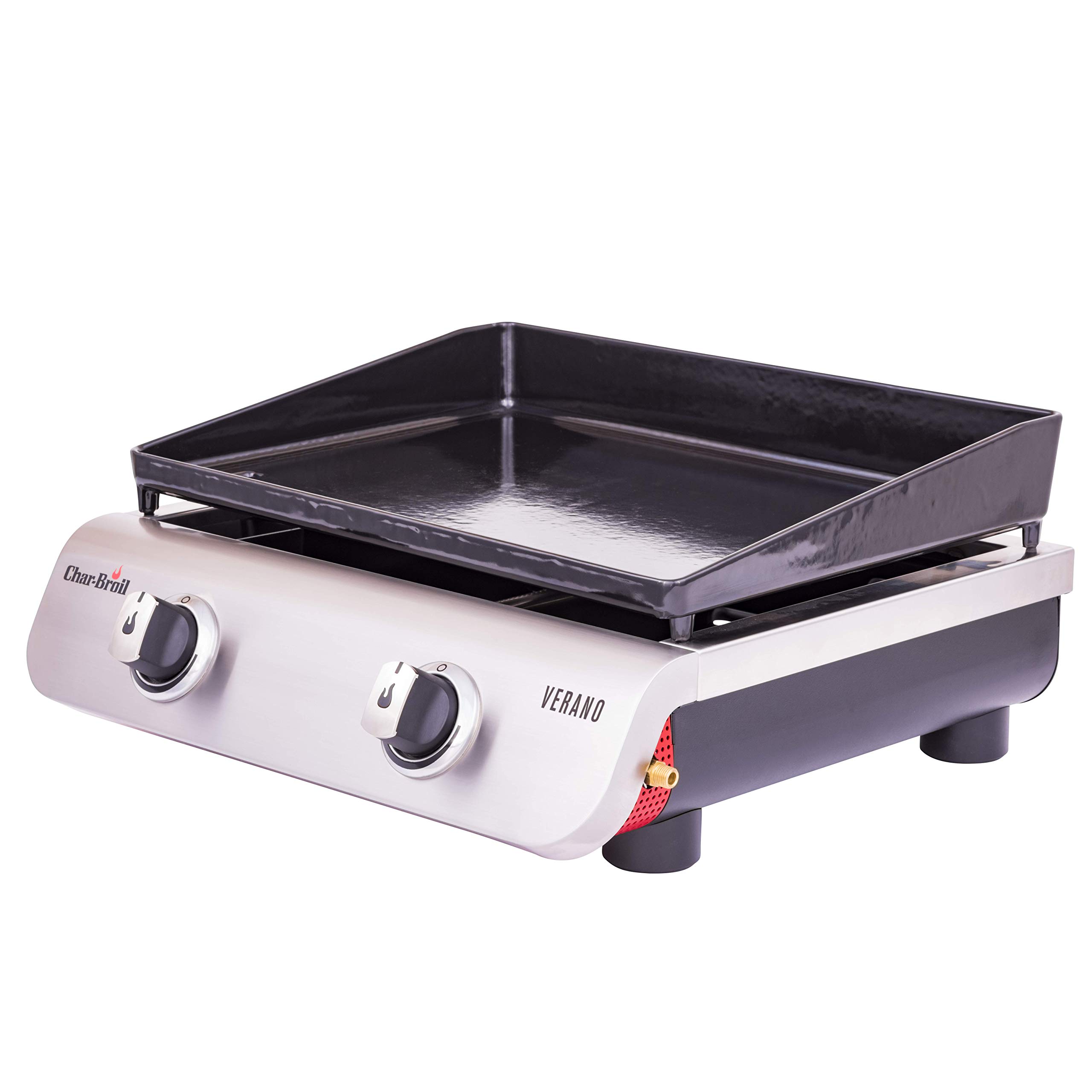 char-broil-verano-200-plancha-piastra-da-cucina-a-2-fuochi-con-finitura-in-accia image 3