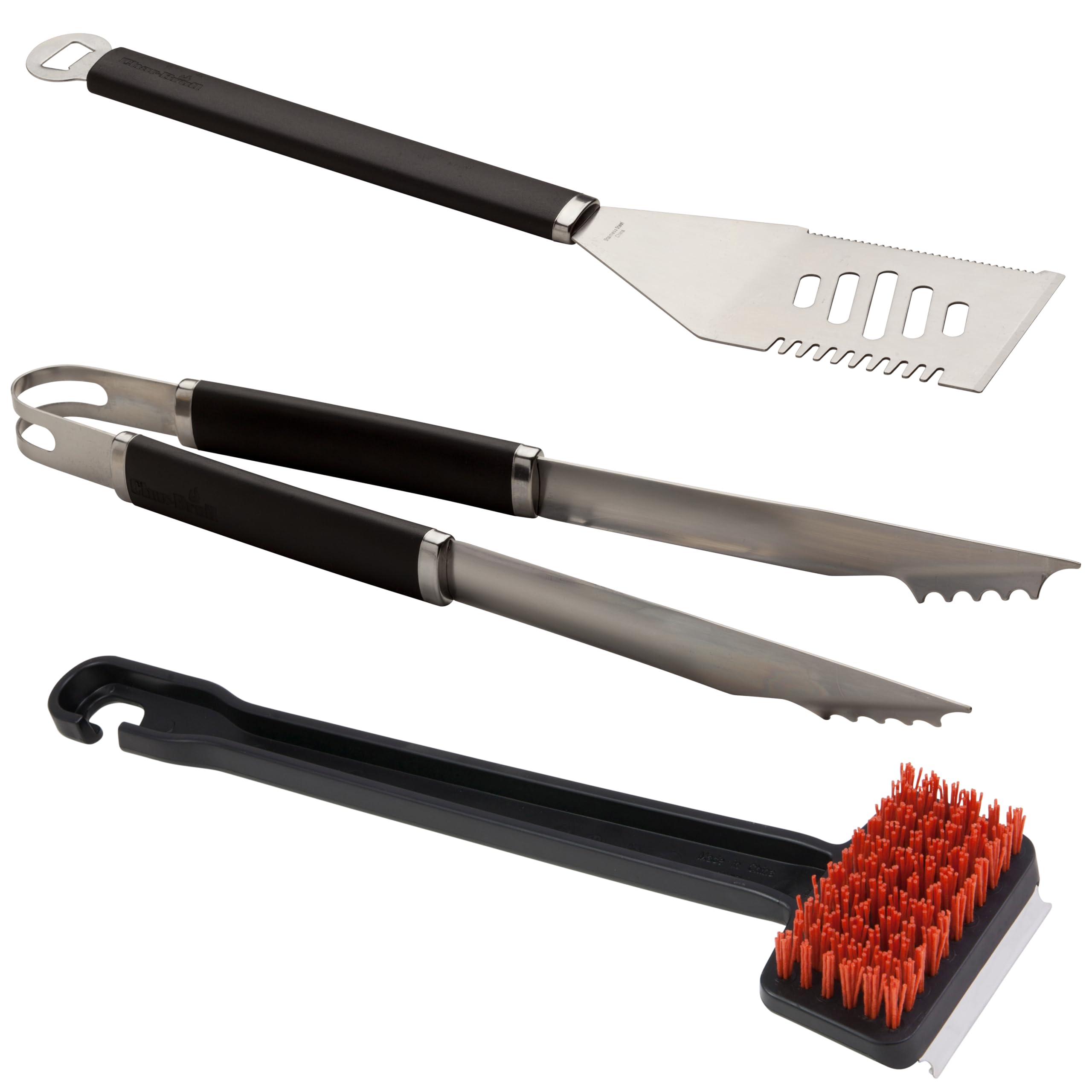 char-broil-140-768-kit-principianti-barbecue-3-pezzi-spatola-pinze-spazzola-cool image 1