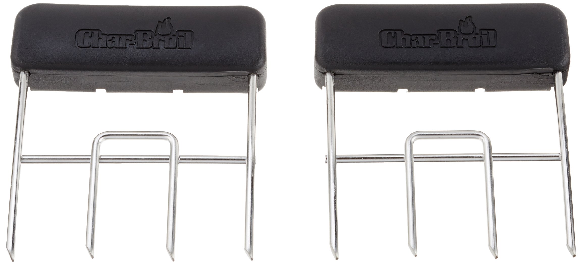 char-broil-140-002-forchettoni-da-carne-in-acciaio-inox-con-manici-antiscivolo image 1
