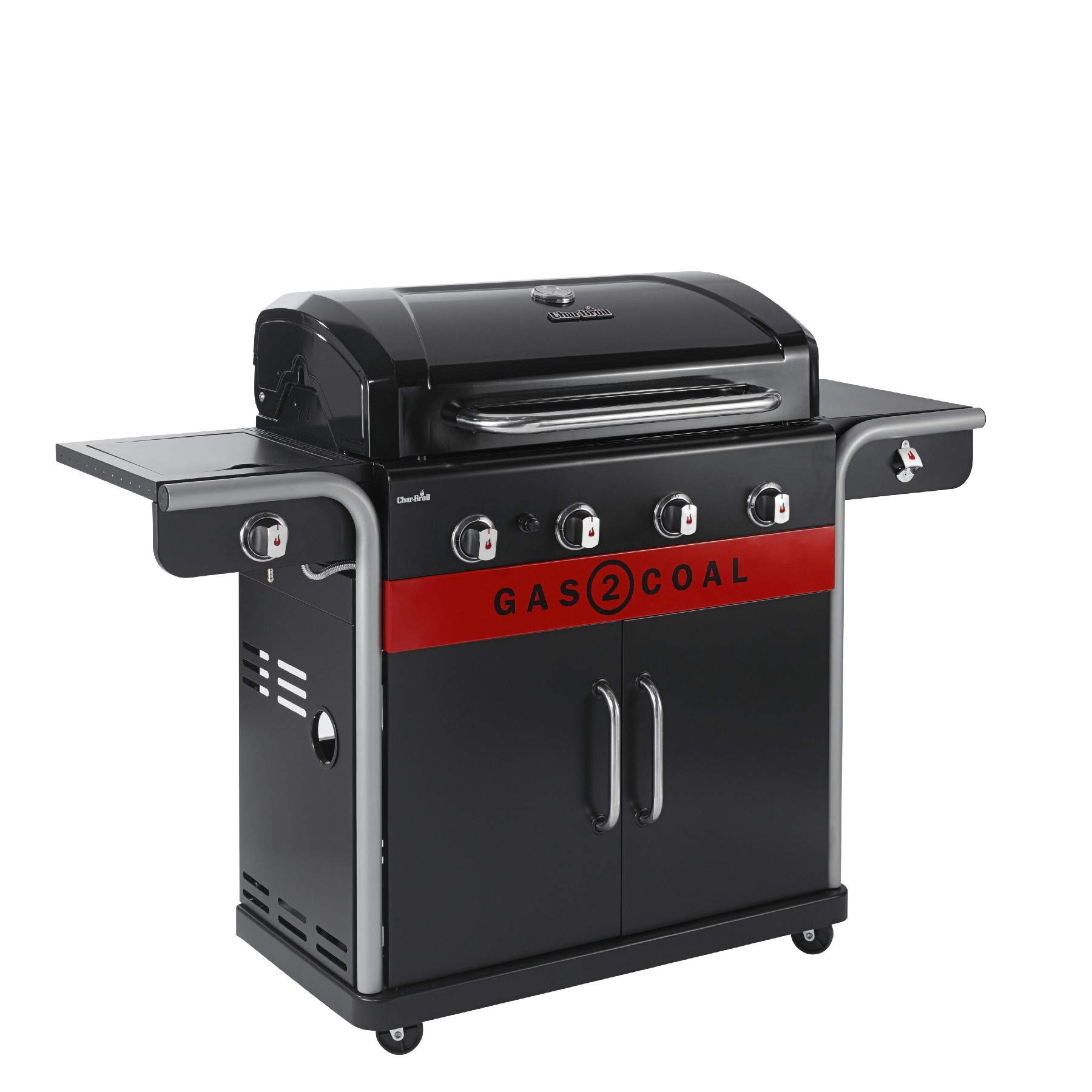char-broil-gas2coal-440-barbecue-a-gas-ibrido-2-in-1-con-vassoio-a-carbone-breve image 2