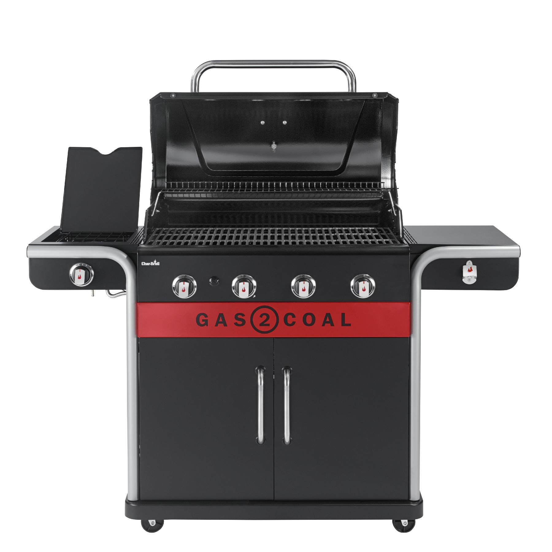 char-broil-gas2coal-440-barbecue-a-gas-ibrido-2-in-1-con-vassoio-a-carbone-breve image 4