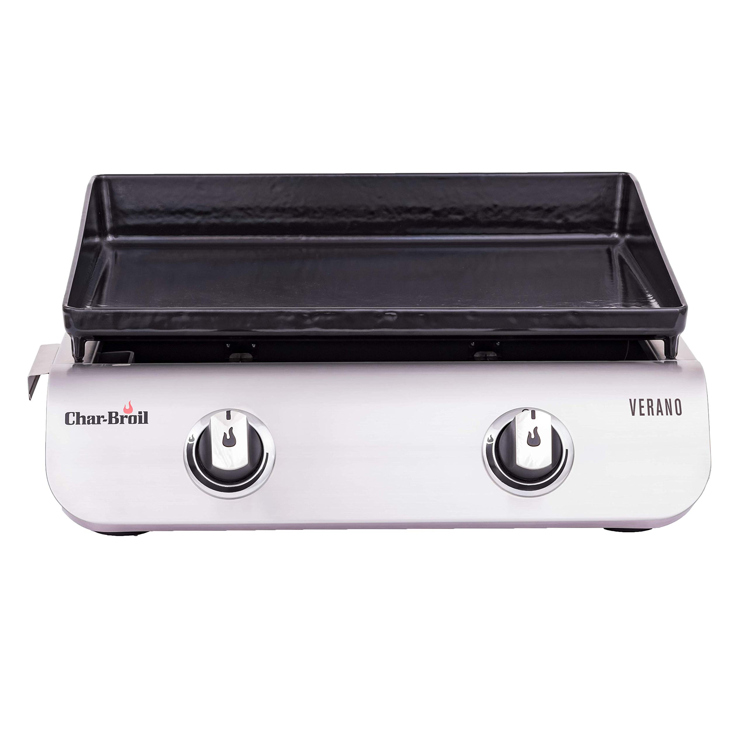 char-broil-verano-200-plancha-piastra-da-cucina-a-2-fuochi-con-finitura-in-accia image 2