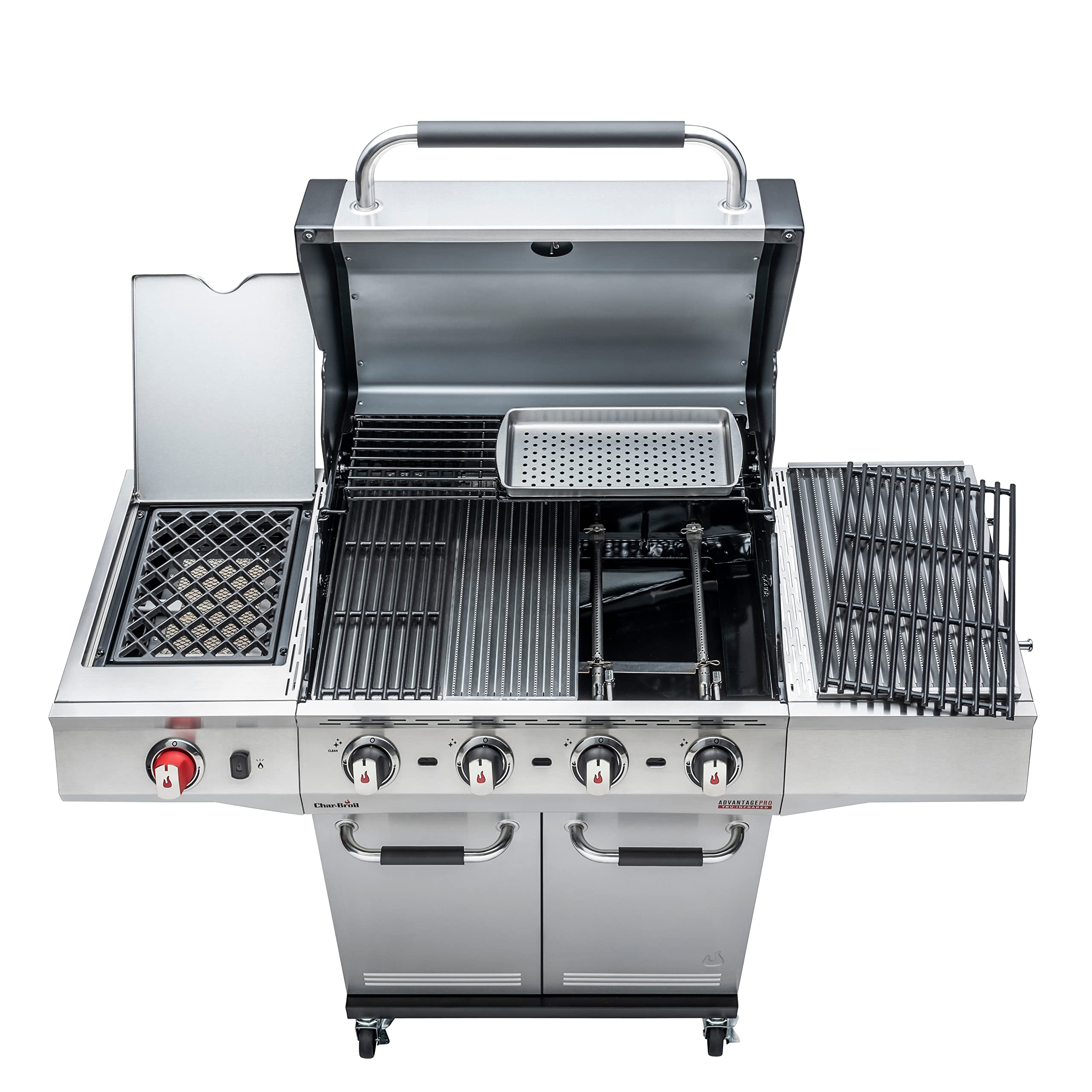 char-broil-advantage-pro-s-4-barbecue-a-gas-4-fuochi-in-acciaio-inox-con-tru-inf image 3