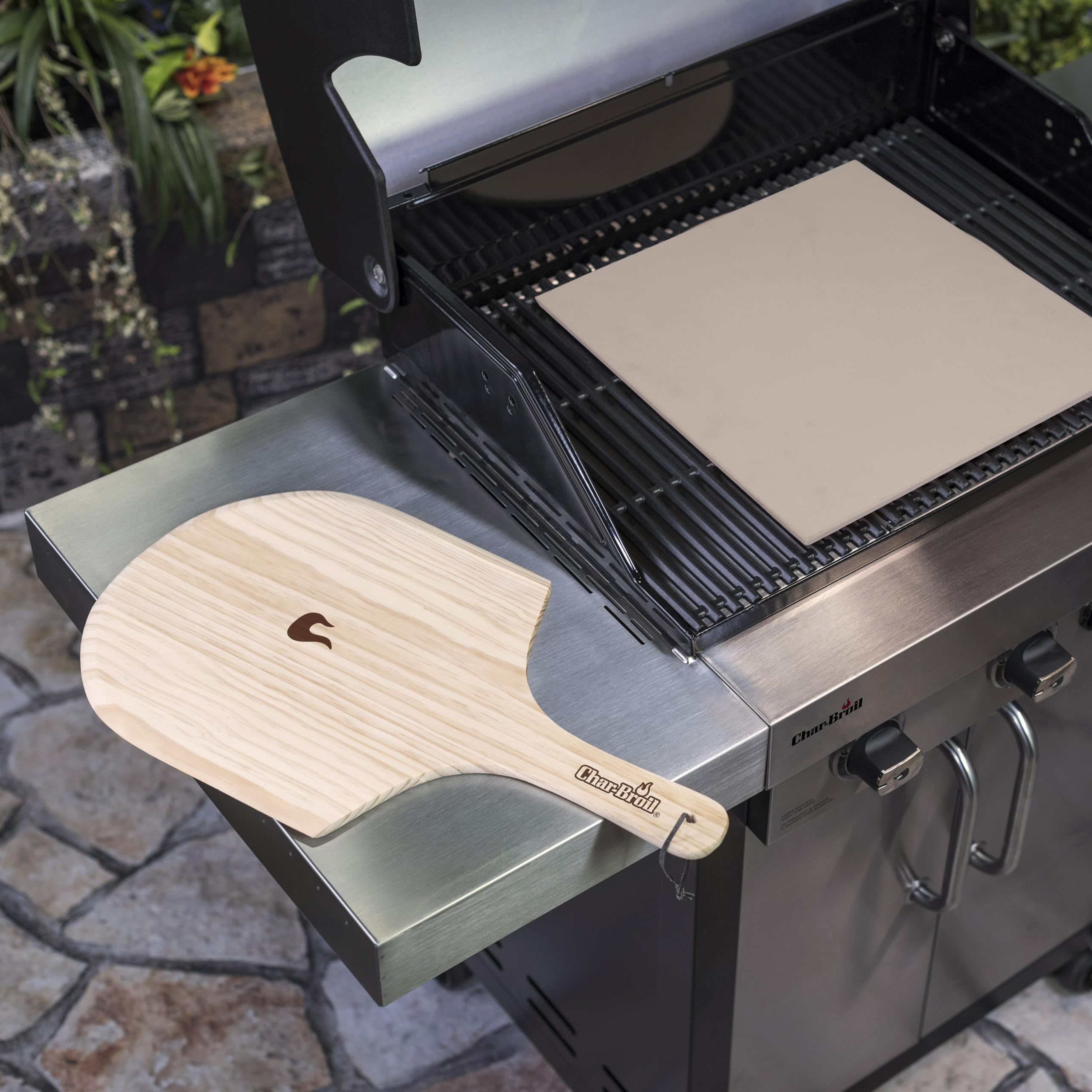 char-broil-140-787-set-pietra-per-pizza-rettangolare-in-cordierite-40-x-35-cm-co image 2