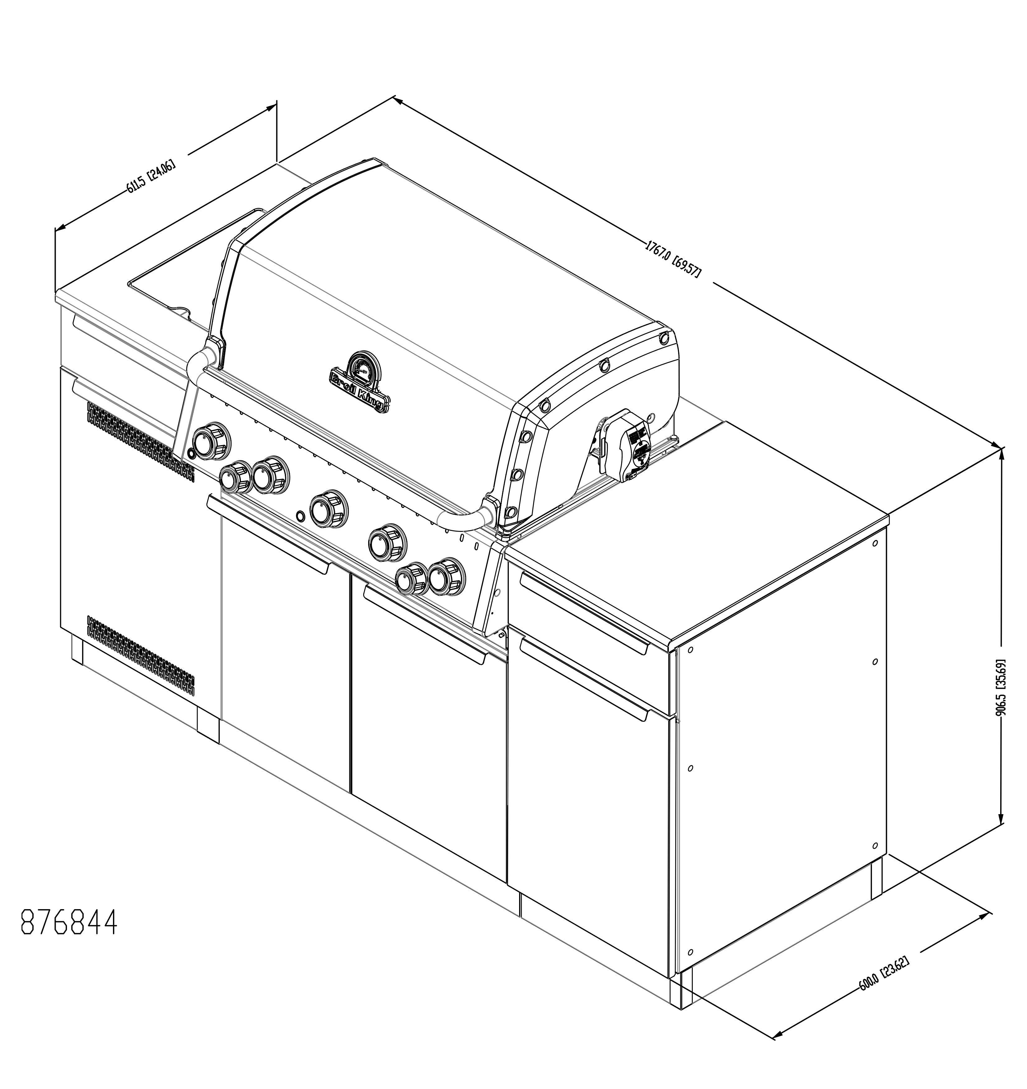 broil-king-baron-590i-pro-ir-shadow-cucina-da-esterno-a-incasso-con-bruciatore-l image 5