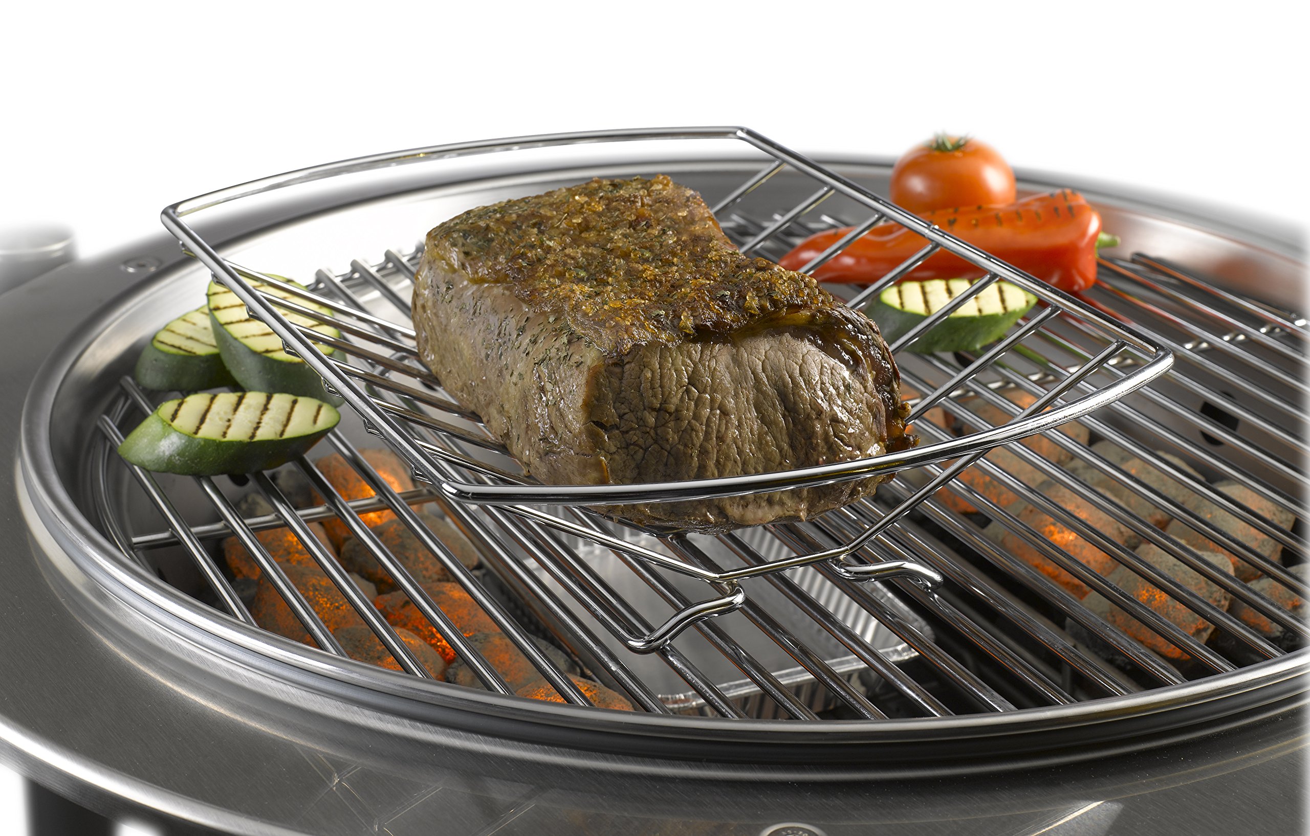 char-broil-bratenkorb-cesta-per-arrostire-in-acciaio-inox-26-x-35-cm-accessorio- image 2