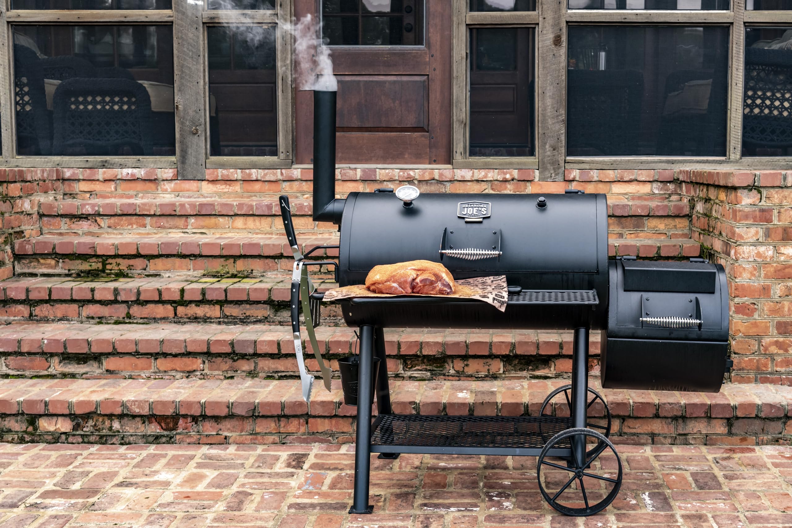 oklahoma-joe-s-highland-smoker-by-char-broil-140755-affumicatore-a-carbone-offse image 6