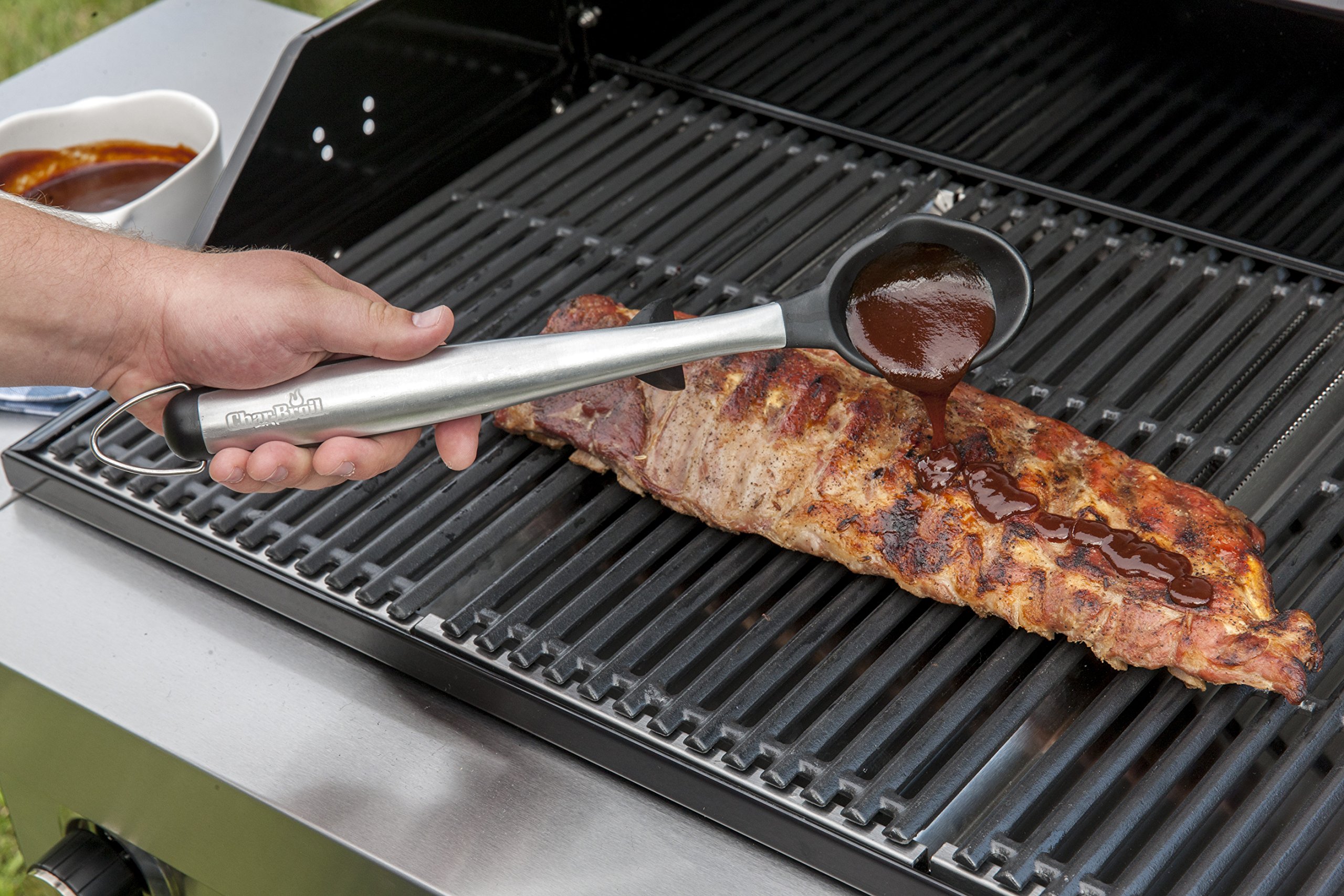 char-broil-140-542-cucchiaio-e-pennello-2-in-1-per-barbecue-in-acciaio-inox image 2