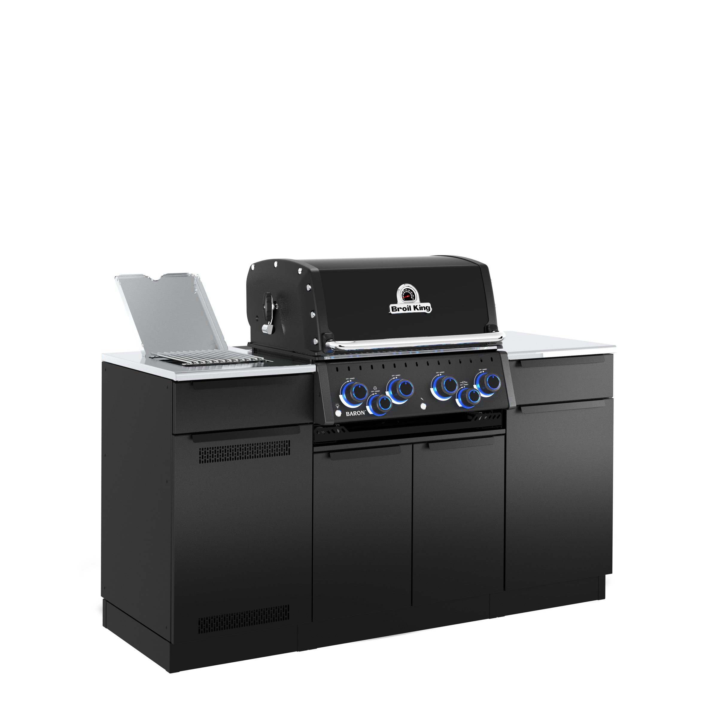 broil-king-baron-490i-pro-ir-shadow-cucina-da-esterno-isola-barbecue-smart-a-gas image 3