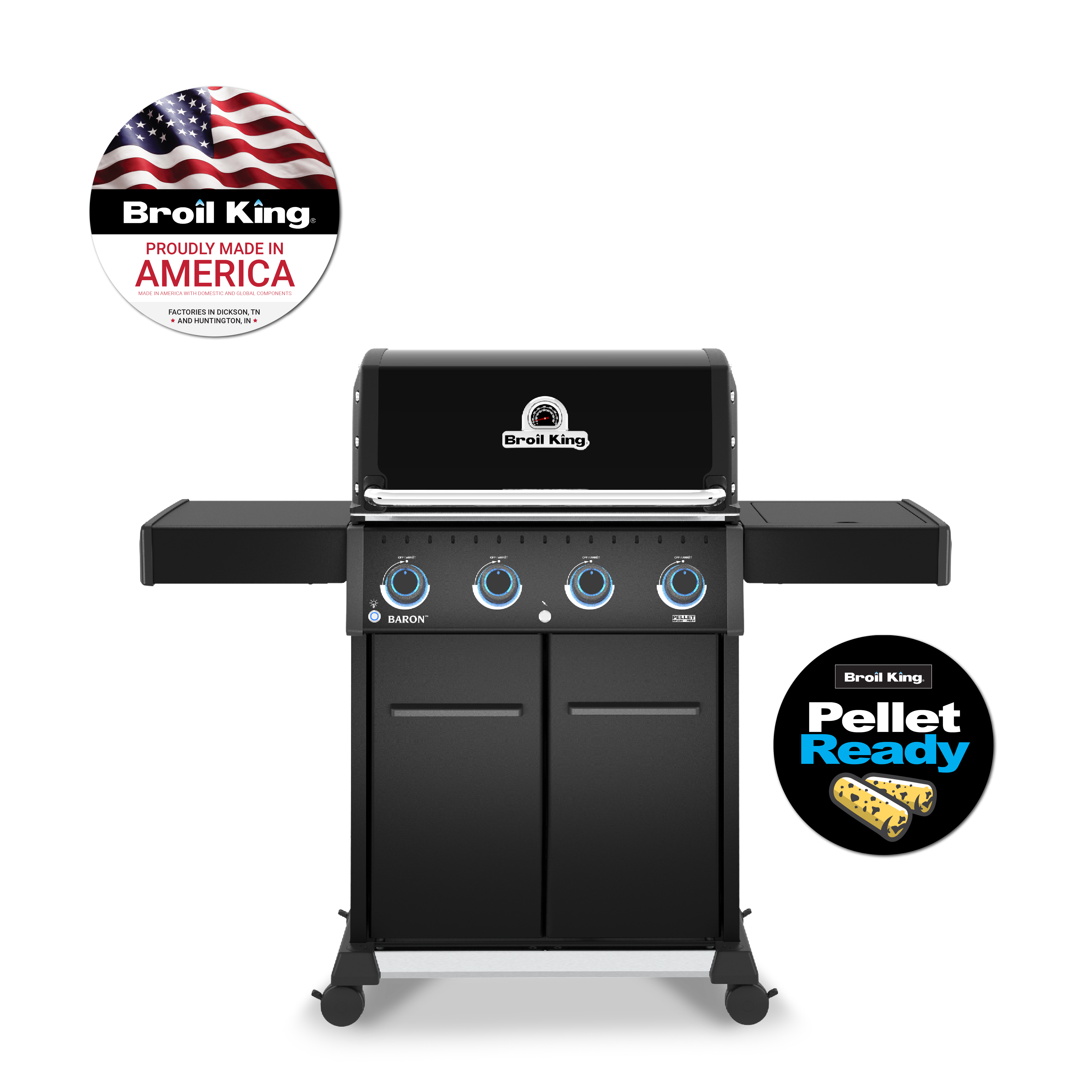 broil-king-baron-420-pro-shadow-barbecue-a-gas-4-bruciatori-dual-tube-da-40-000- image 1