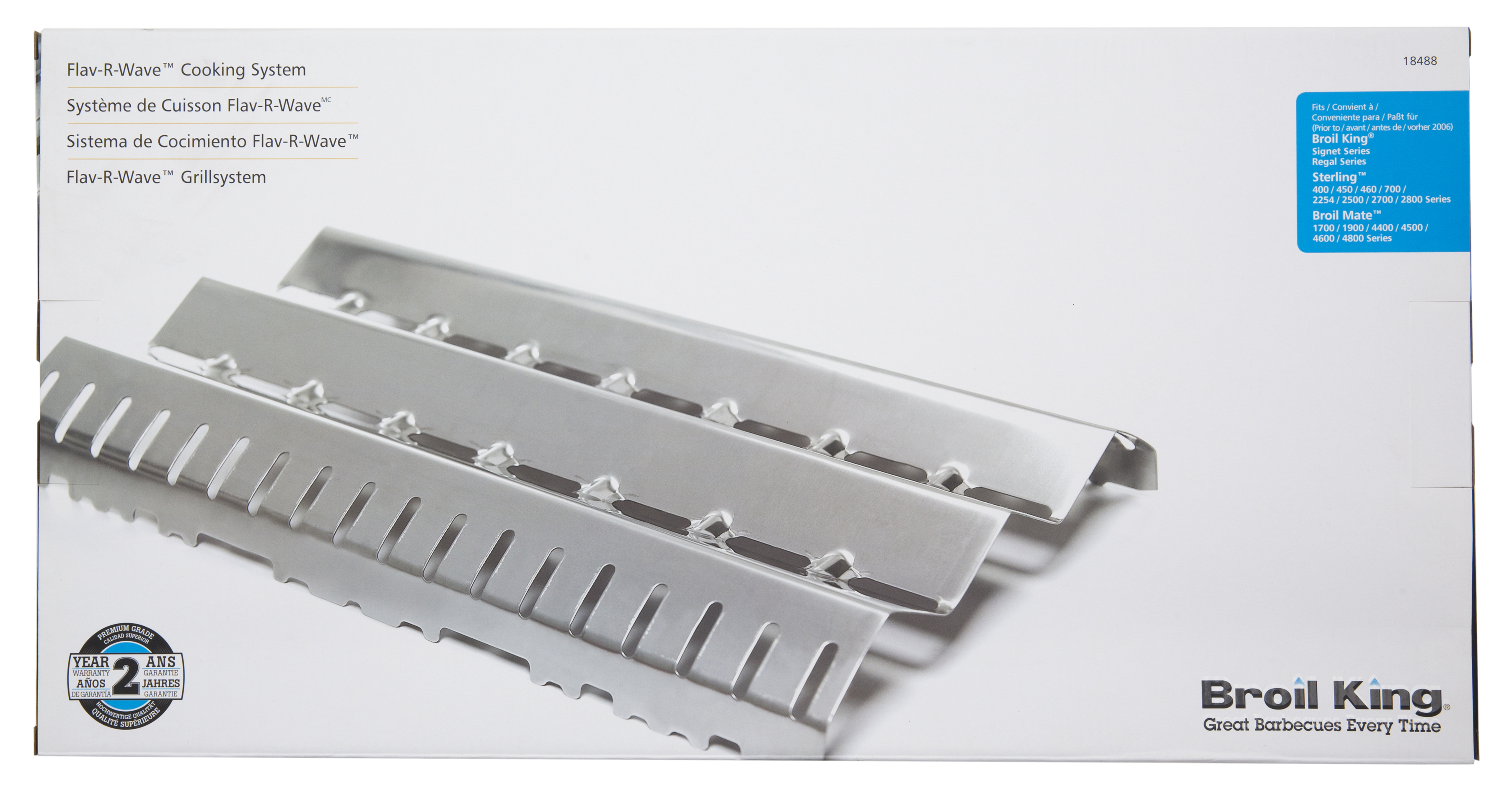 broil-king-flav-r-wave-large-barre-di-sapore-in-acciaio-inossidabile-di-ricambio image 3