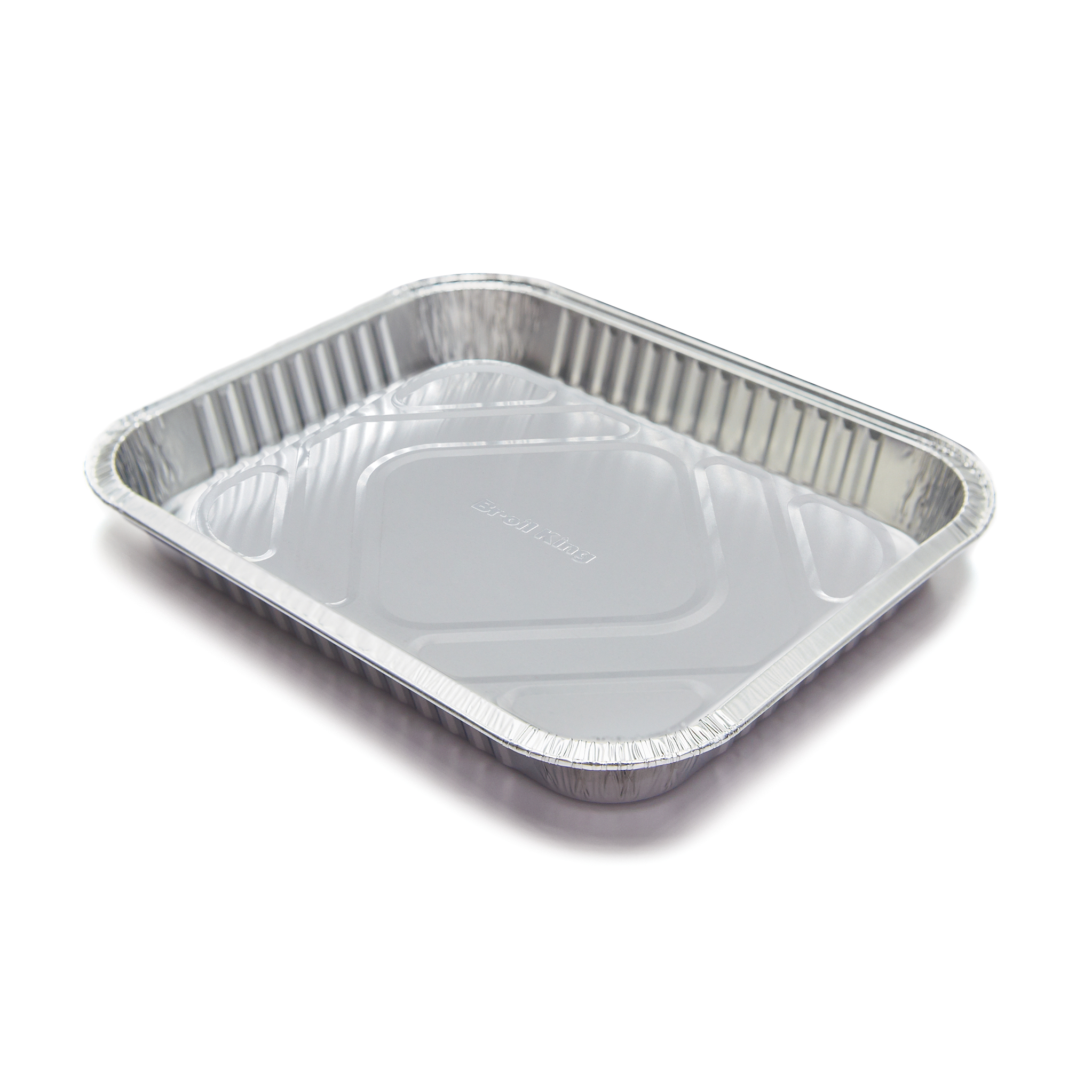 broil-king-foil-roasting-pan-3-pezzi-vaschette-in-alluminio-26-x-32-4-cm-per-dri image 1