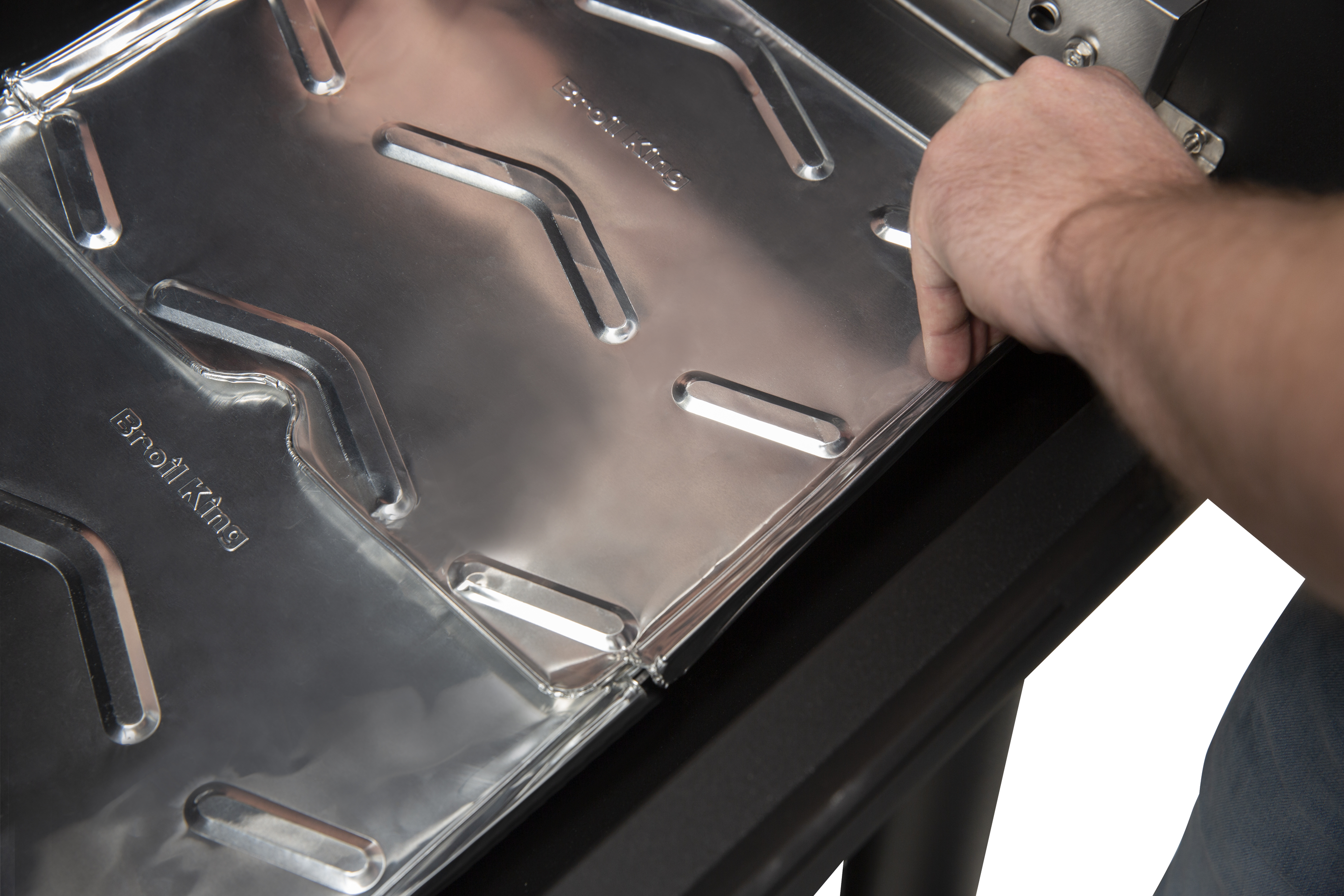 broil-king-pellet-grill-drip-pan-liners-6-rivestimenti-raccogli-grasso-exact-fit image 2
